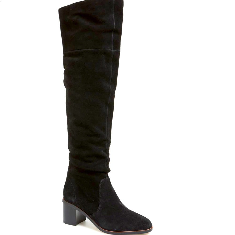 French Connection Clementina Knee Suede Boots
